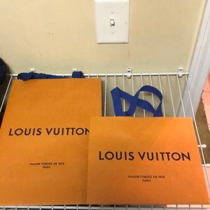 2 Authentic Louis Vuitton bags &box